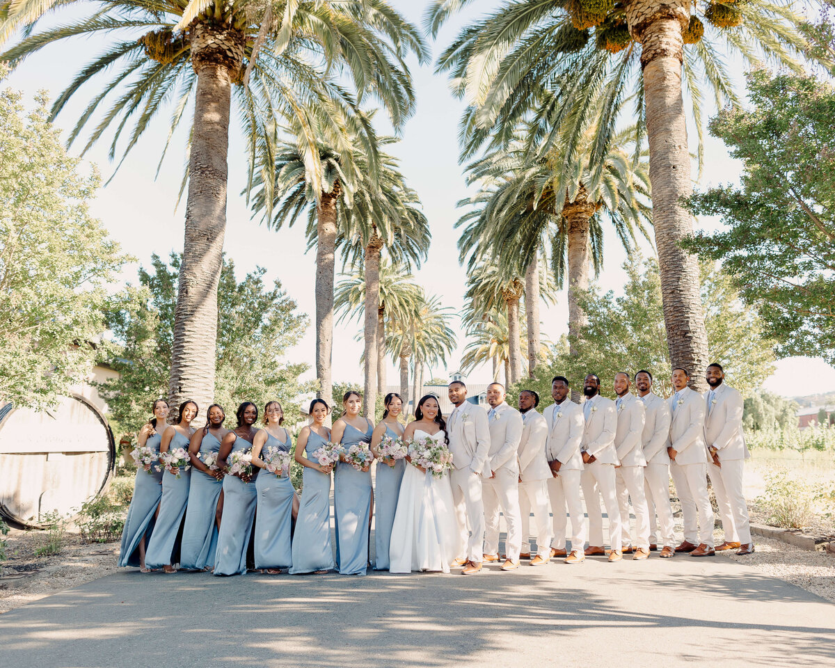 The Palm Event Center - Livermore Wedding - Bay Area Wedding Florist (834)