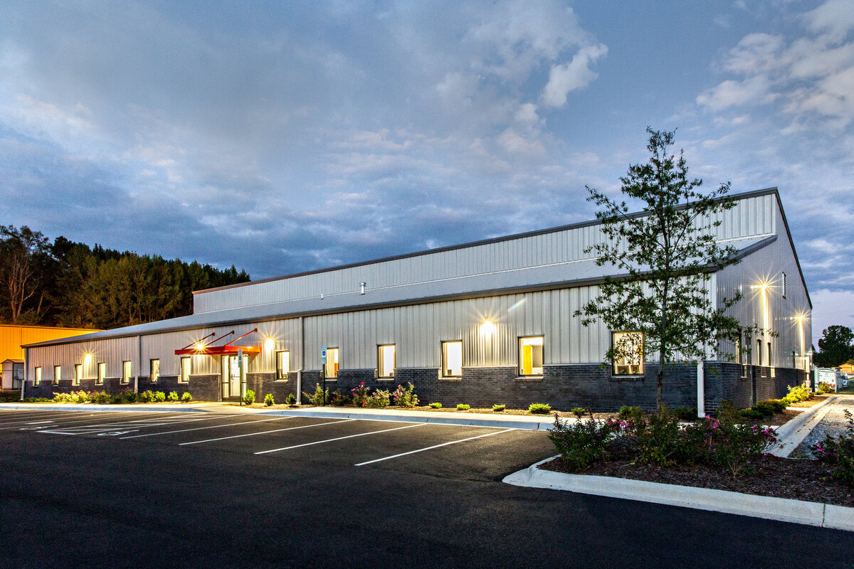 Baker Roofing facilities built by Cooper Construction