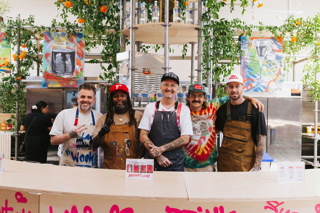 Group of bartenders