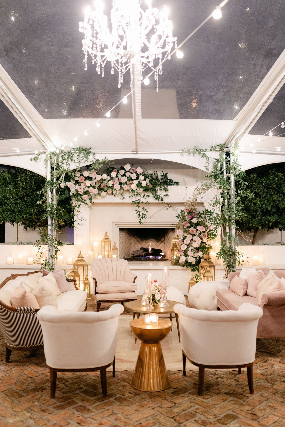Gracie and Sean's wedding reception at il Mercato in New Orleans, LA