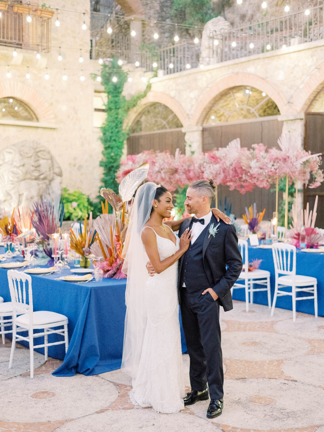 Sicily wedding featured on Brides magazine