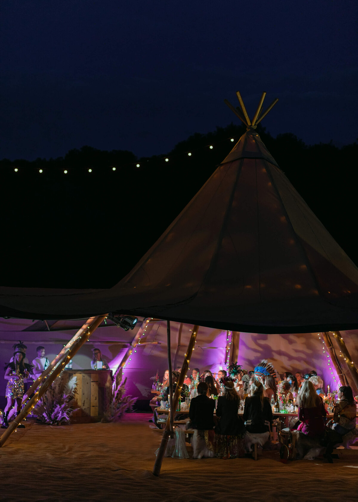 events-birthday-party-gsp-tipi-nighttime-guests-table