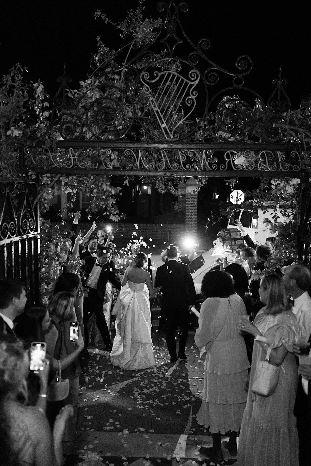 Classic Charleston Wedding with green & white at Hibernian Hall by Sarah Bradshaw 0241