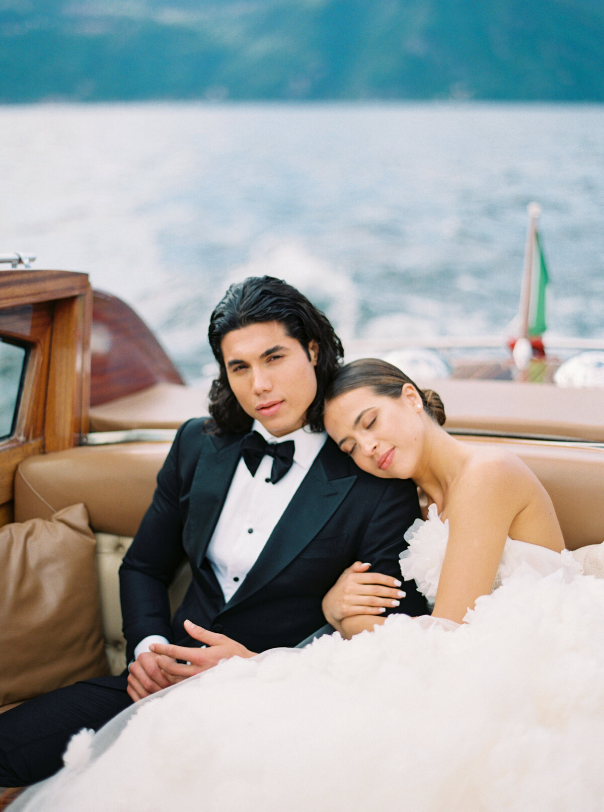 Boat Wedding Lake Como