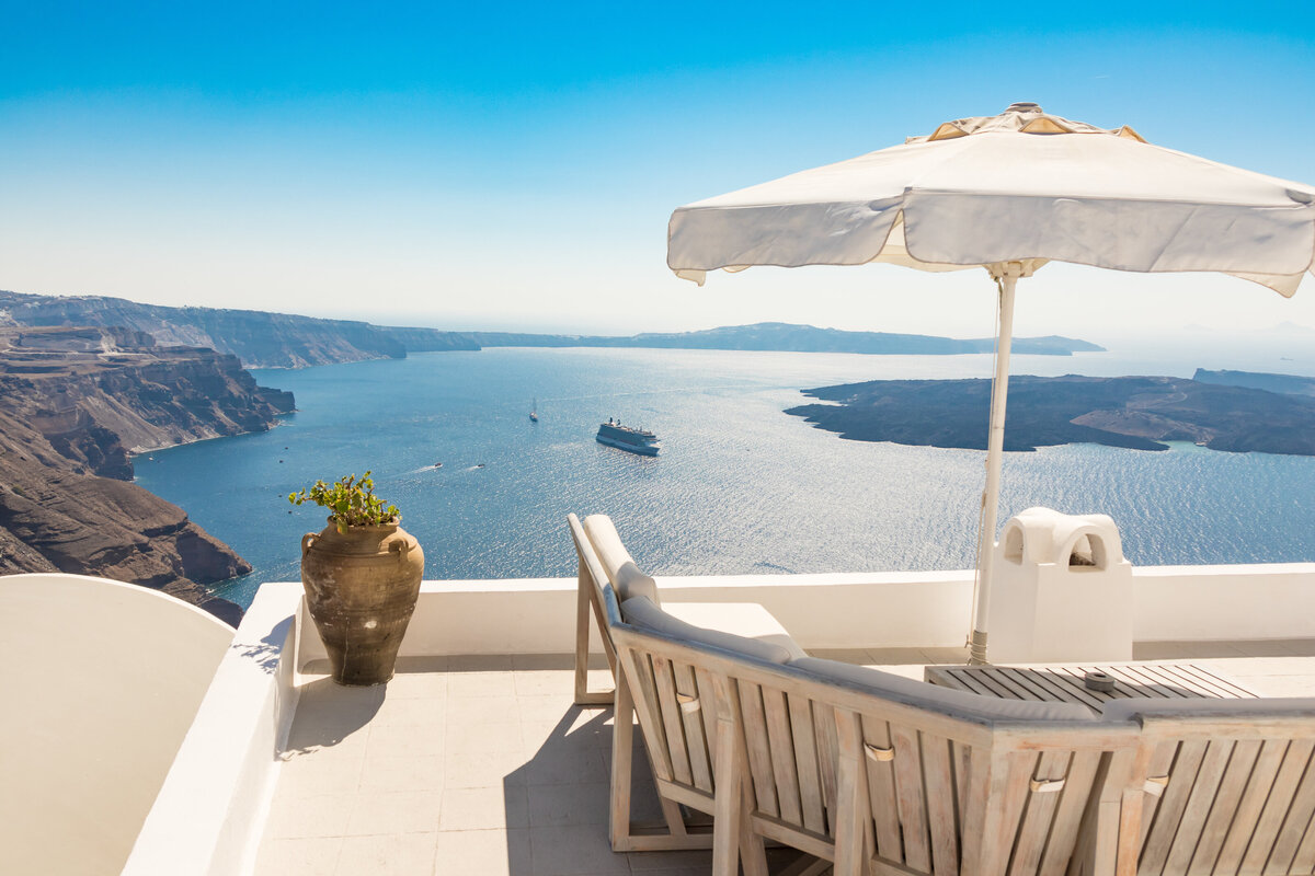 Waterstone - Travelive - Greece - Luxury Destination Management Company - Caldera view Santorini