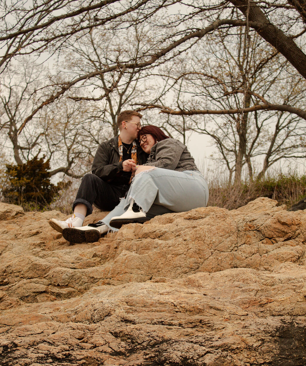 Light House Point Park, Connecticut Engagement Photos