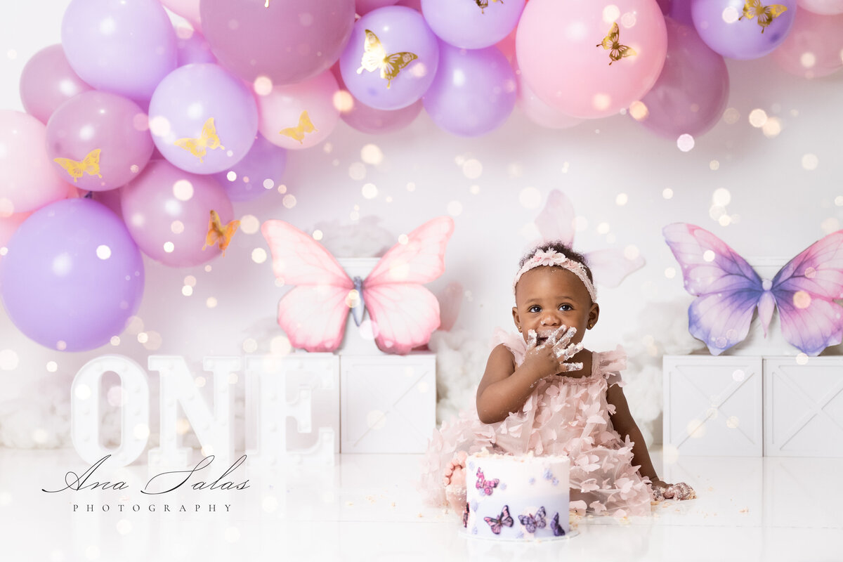 Cake-Smash-Photographer-Edmonton-butterfly