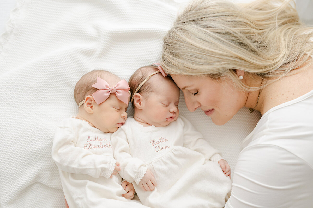Brimingham Twin newborn photosession