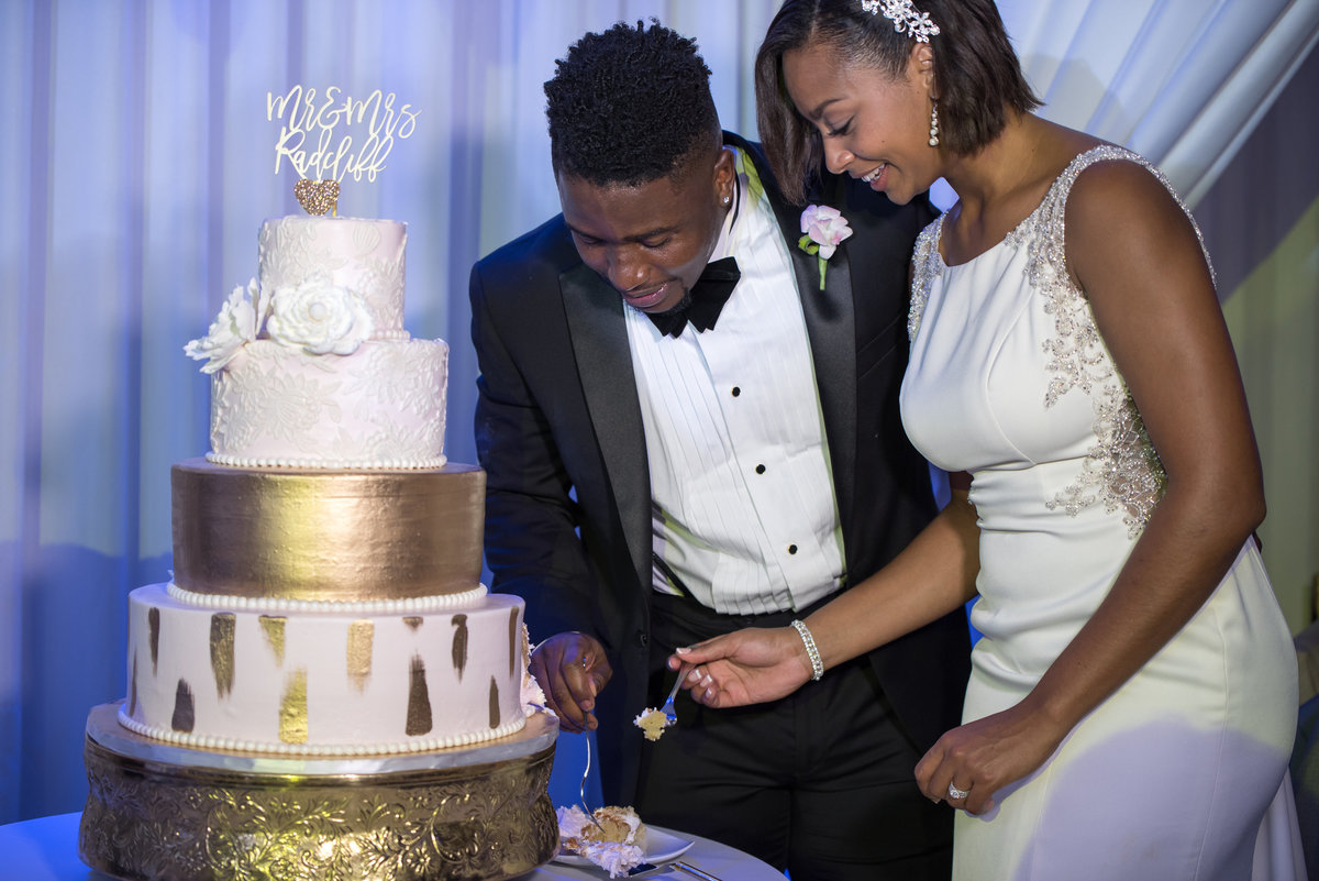 NFL Miami Dolphins Brandon Radcliff ShaKyra Radcliff Briza on the Bay Wedding Andrea Arostegui Photography-283