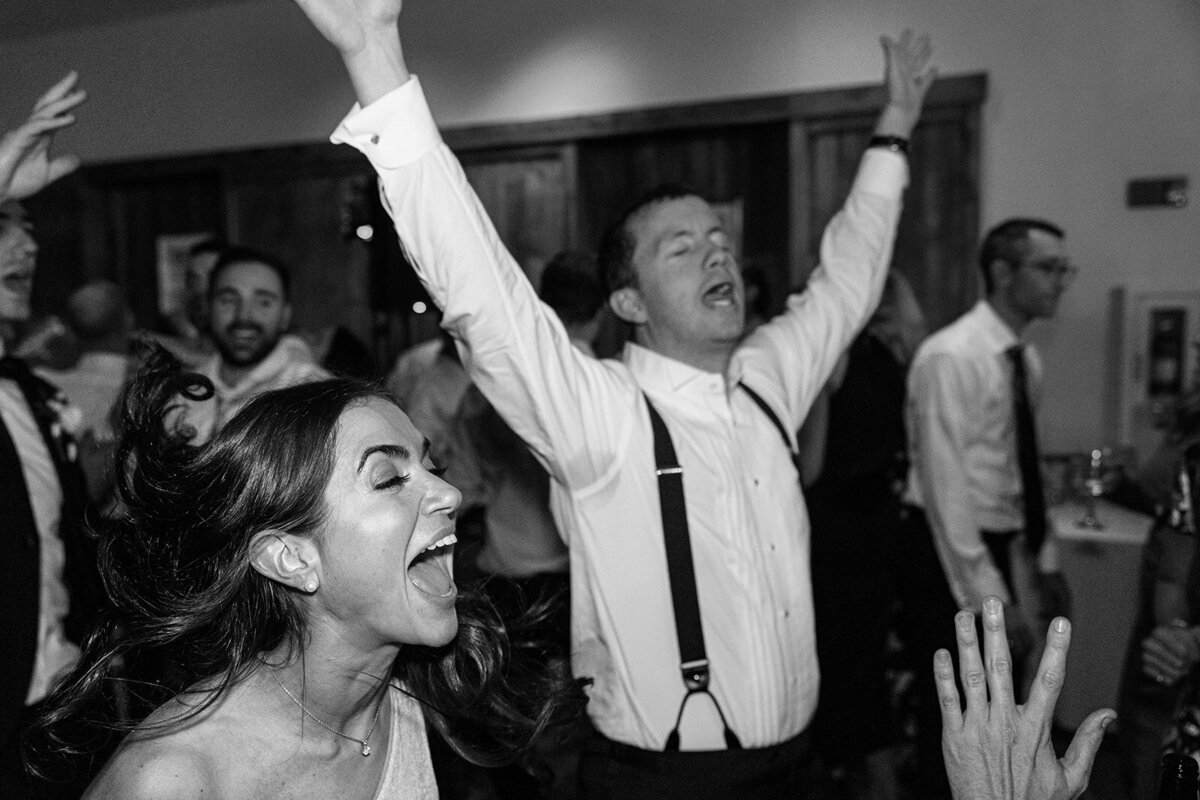 guests during a reception  Columbus session by Philadelphia photographer.