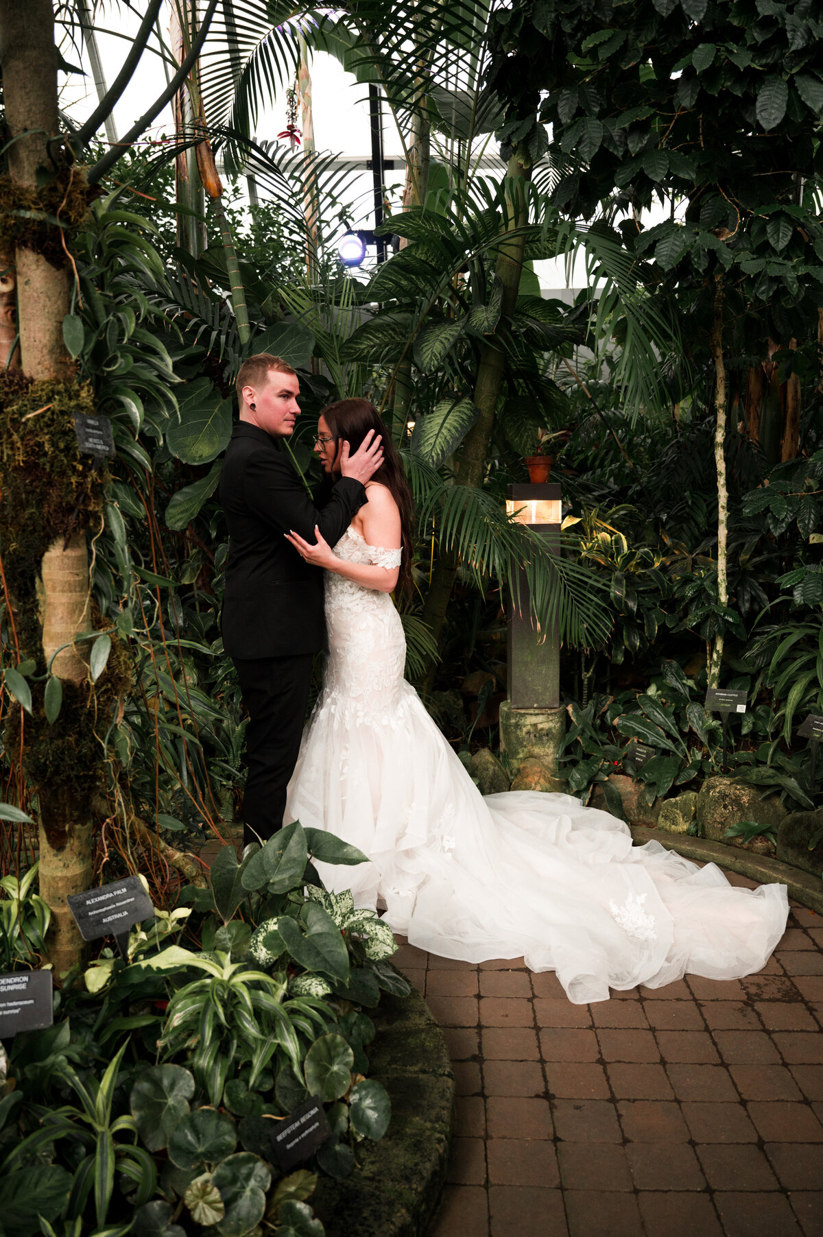bride and groom wedding photo