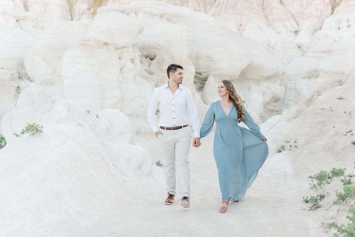 Paint Mines Interpretive Park El Paso Colorado Engagement Session Light and Airy Romantic Pictures Elena Spraguer Photography 0033