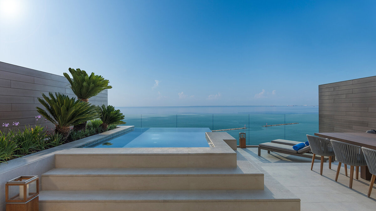 Waterstone - AMARA Hotel - Limassol - Luxury Boutique Hotel - Suite-Terrace-2