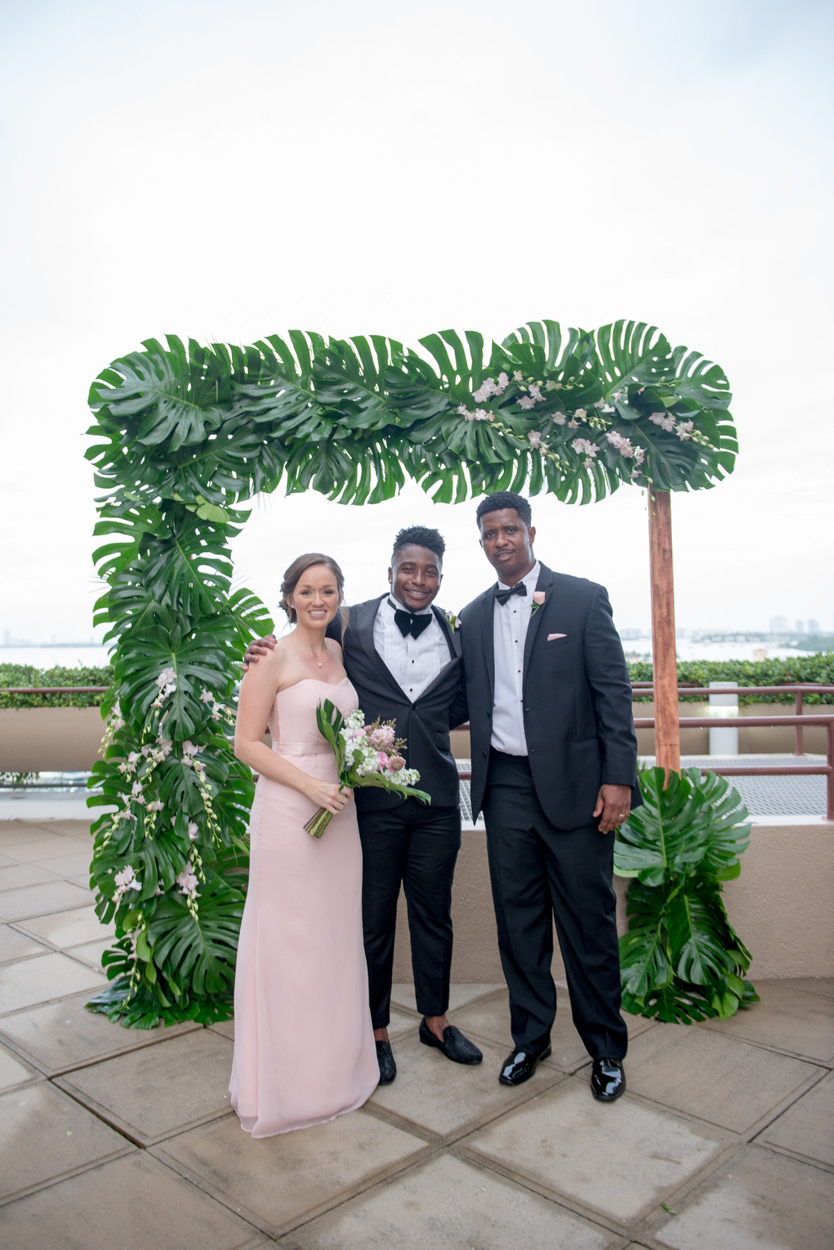 NFL Miami Dolphins Brandon Radcliff ShaKyra Radcliff Briza on the Bay Wedding Andrea Arostegui Photography-199