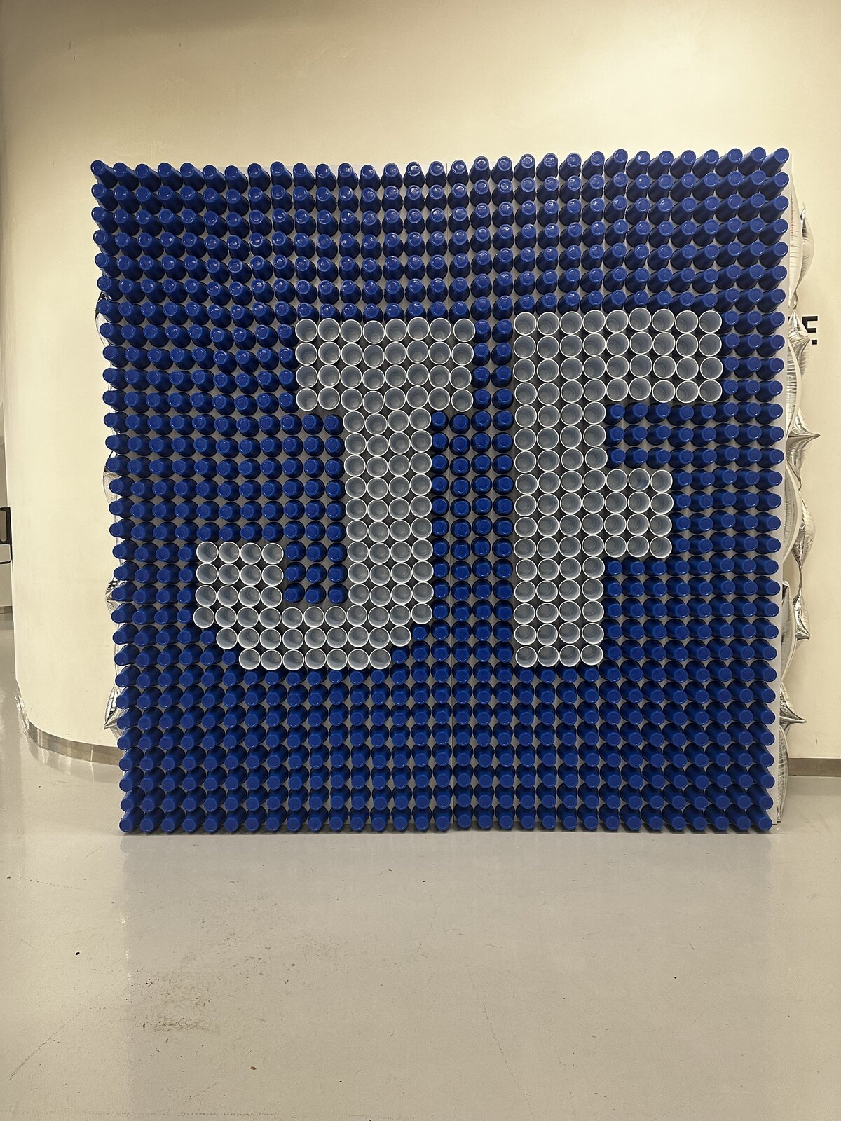 Custom Bat Mitzvah installation by The Works Collective | immersive event design at Sofi Stadium.
