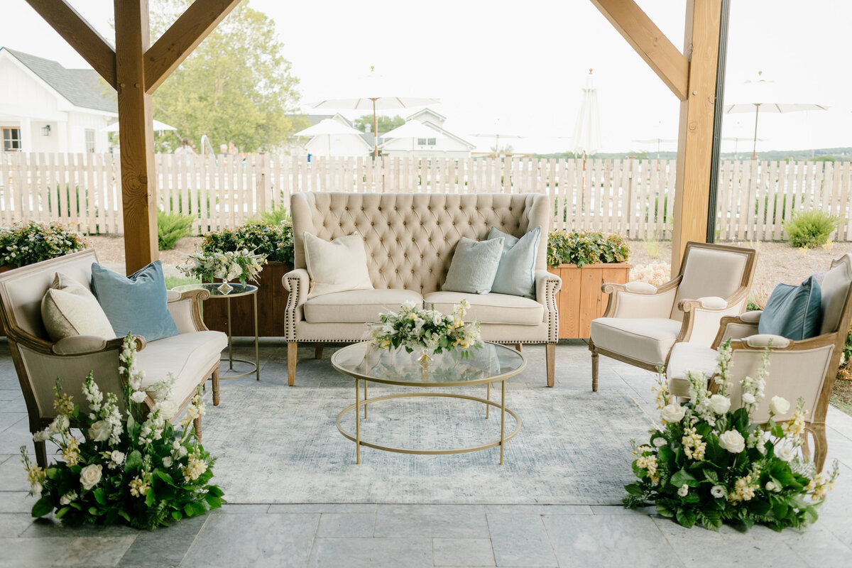 Lake House Canandaigua Wedding_Lounge Furniture