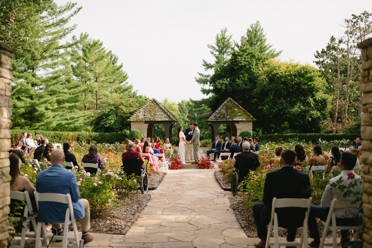 rose garden wedding