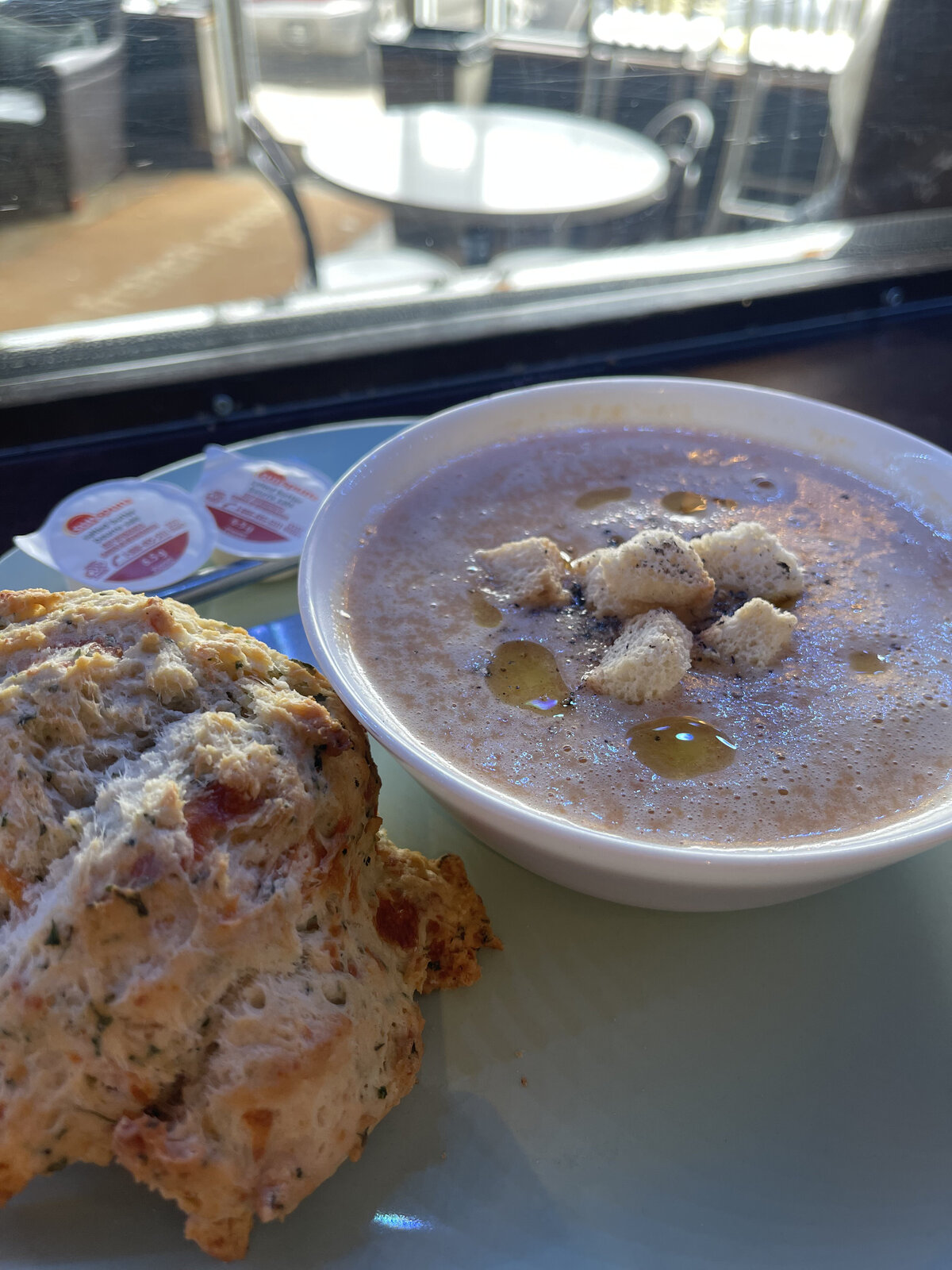 Homemade soups and sandwiches