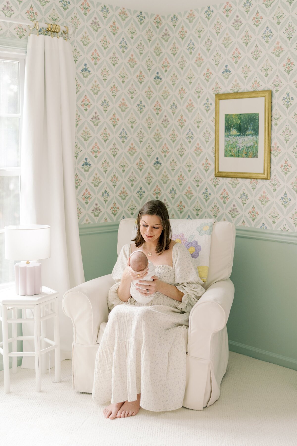 baby girl nursery baby photo