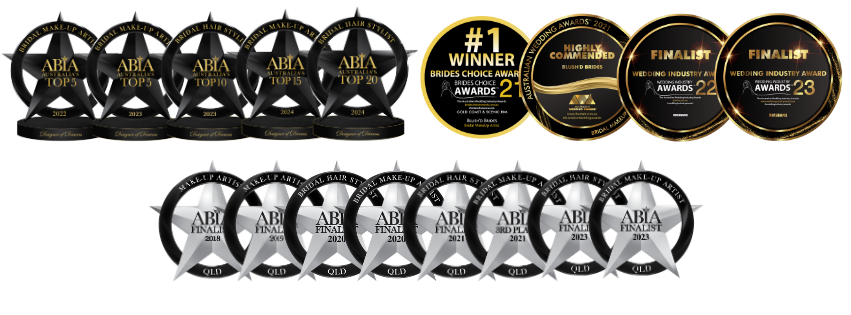 #1 Bridal Makeup Artist and our other awards