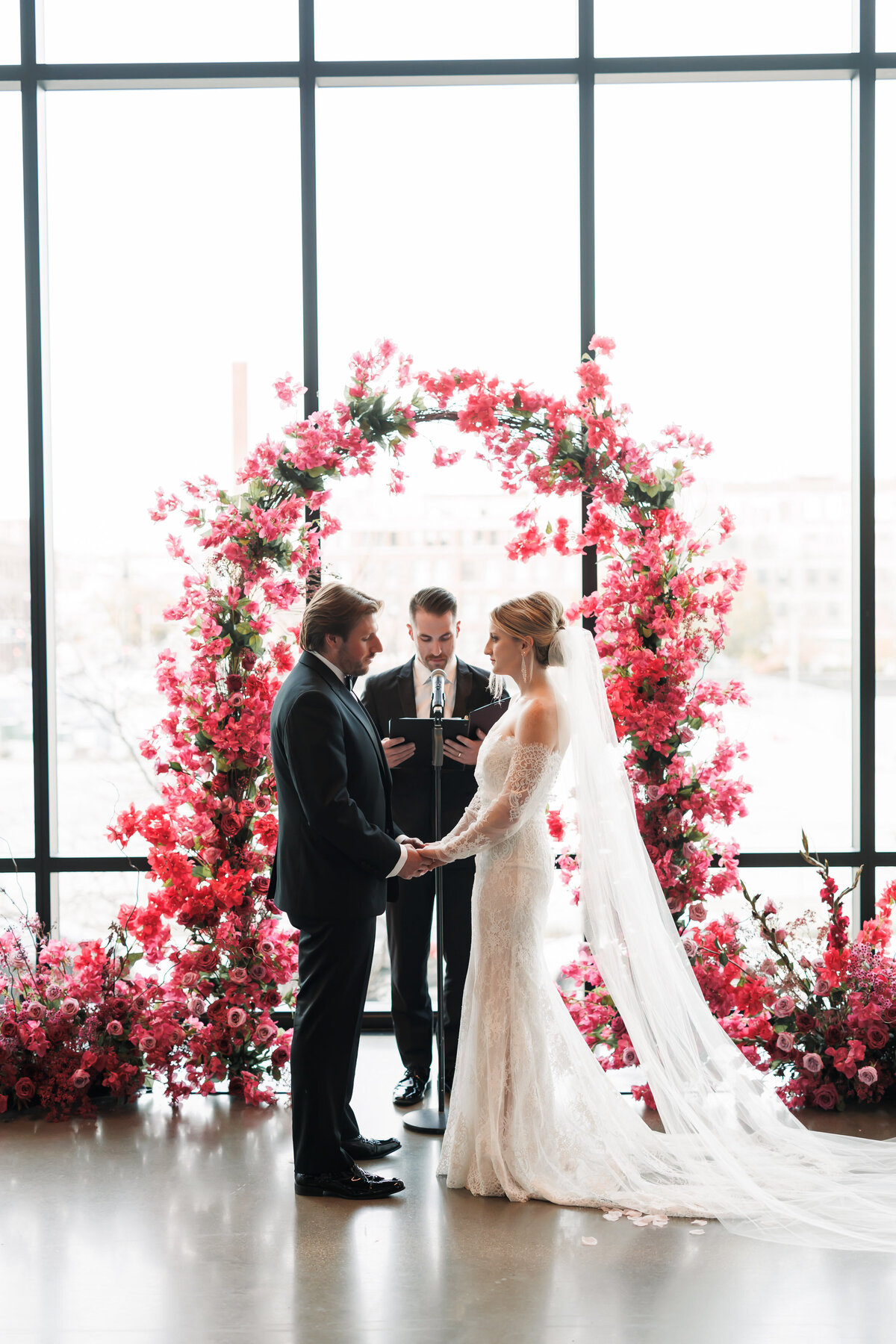 bold color block wedding gather at deer district milwaukee -36