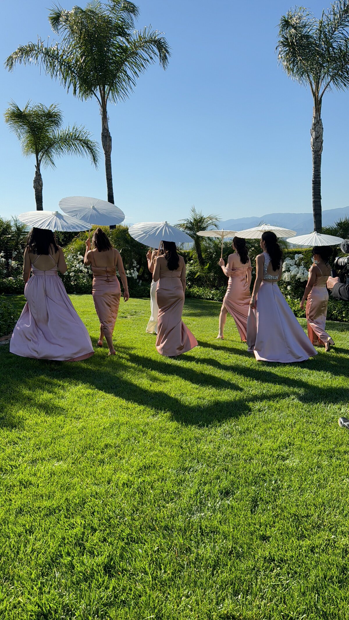 Bridal party inspiration photo, Spring time bridal party inspiration, Luxury wedding party inspiration, Bridal party parasol, Luxury wedding content creator
