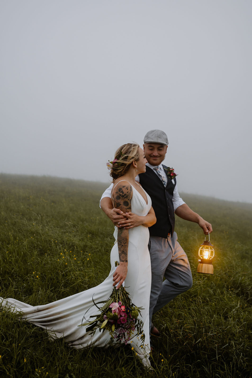 Asheville Elopement Photographer - Max Patch Elopement - Karen Norian Photography-Sarah and Patrick-8556