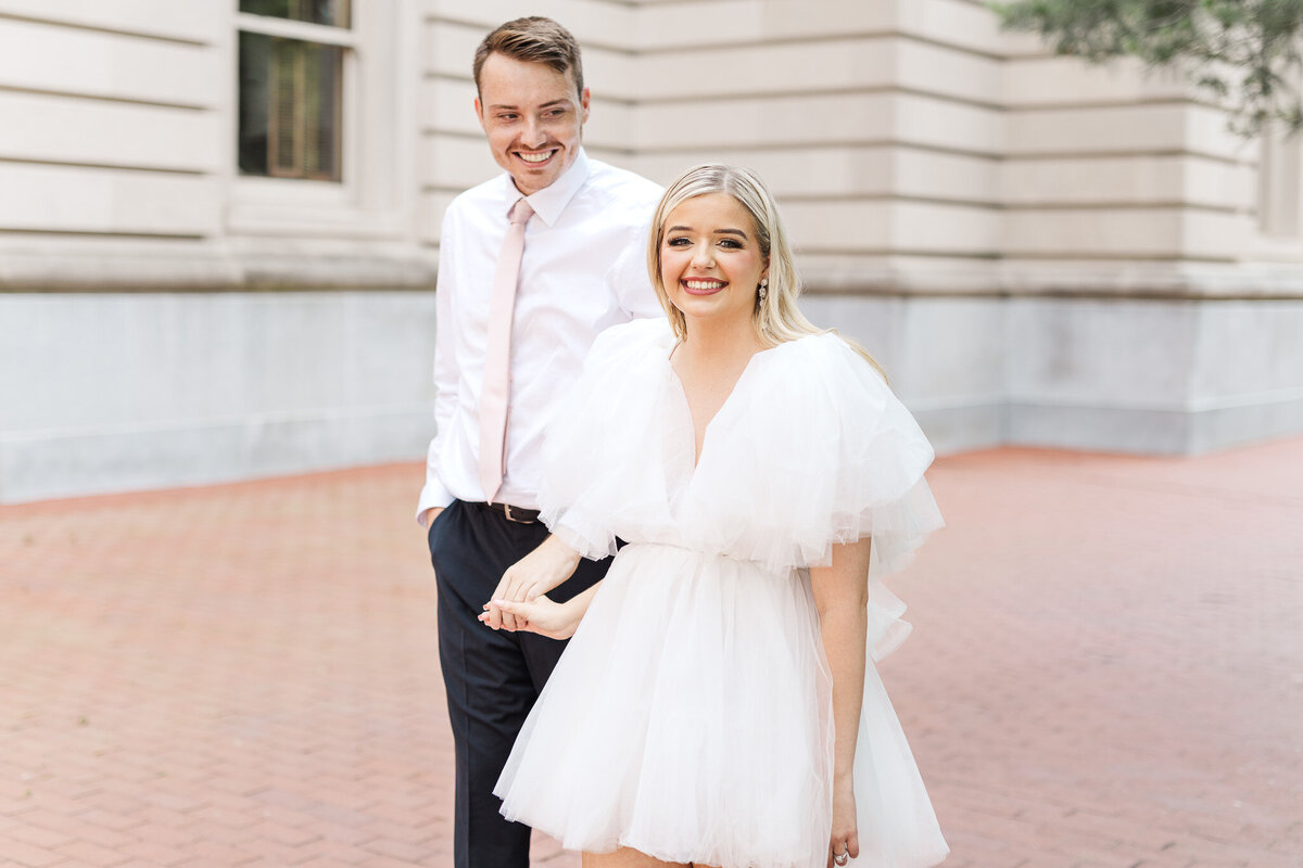 Kentucky State Capitol Engagement Session - Austin and Brooke-15