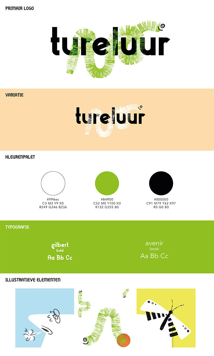 1 hoofdfoto Tureluur - huisstijldocument - illustratieve huisstijl - cracco illustration