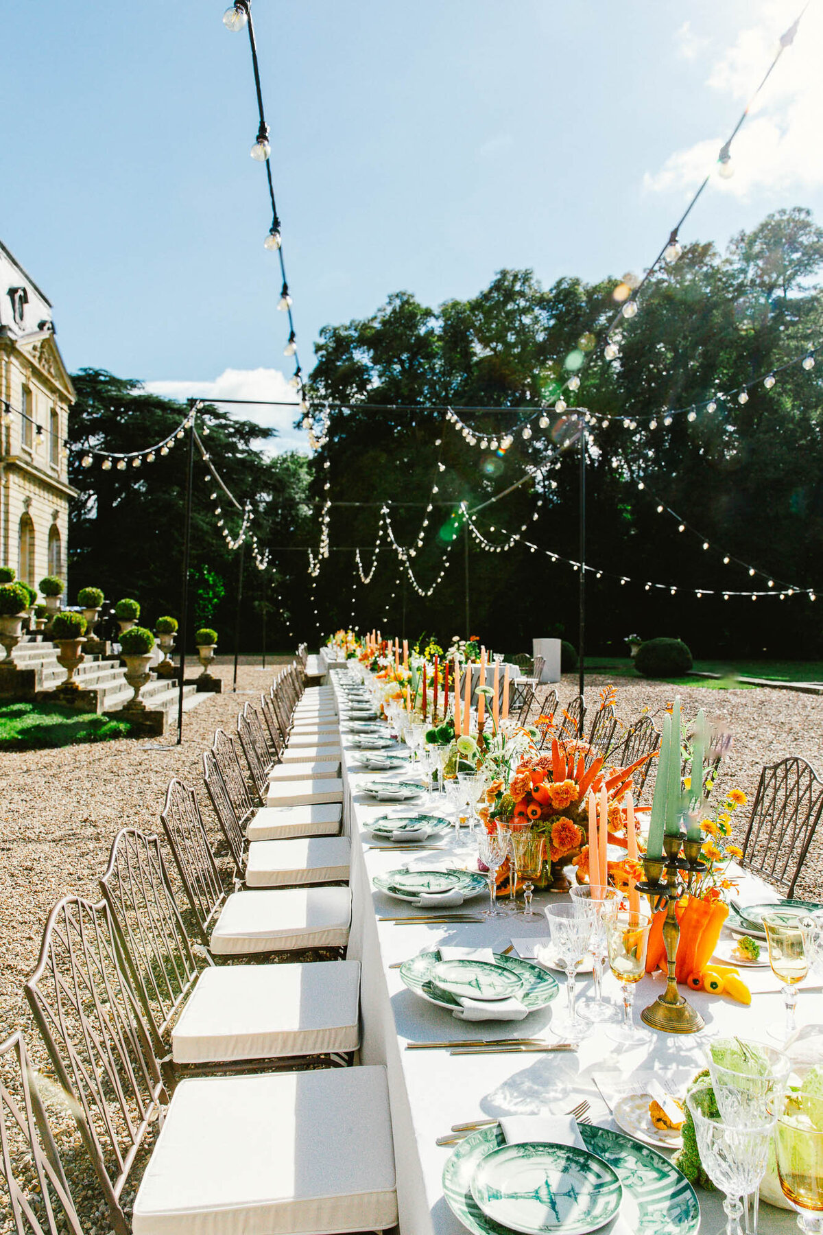 Wedding_Château _Champlâtreux_florist_trend _2025_vegetables_flowers_Capucineatelierfloral278