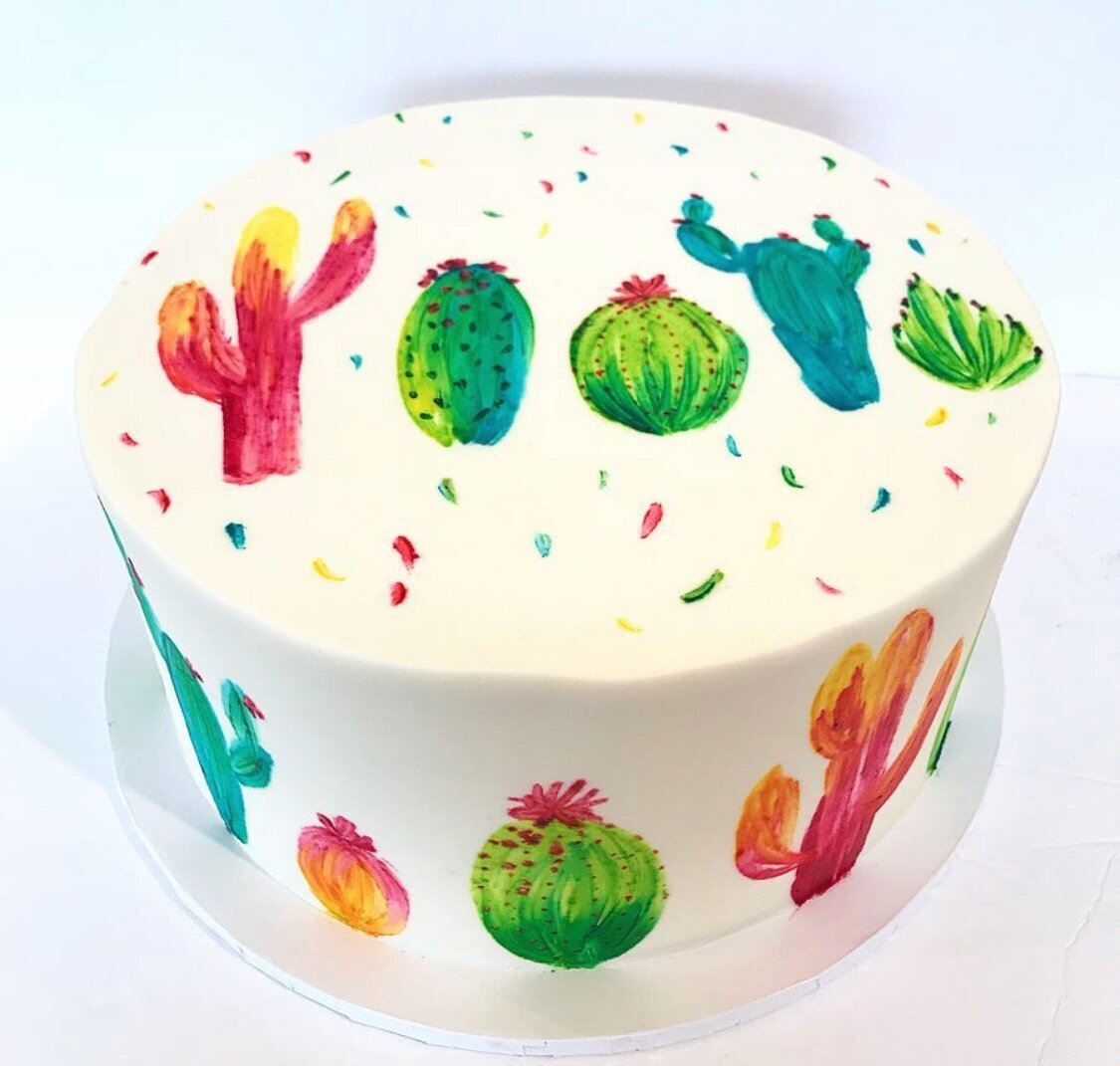 Painted Cakes Kelsey Elizabeth Cakes Painted Cakes Kelsey Elizabeth Cakes