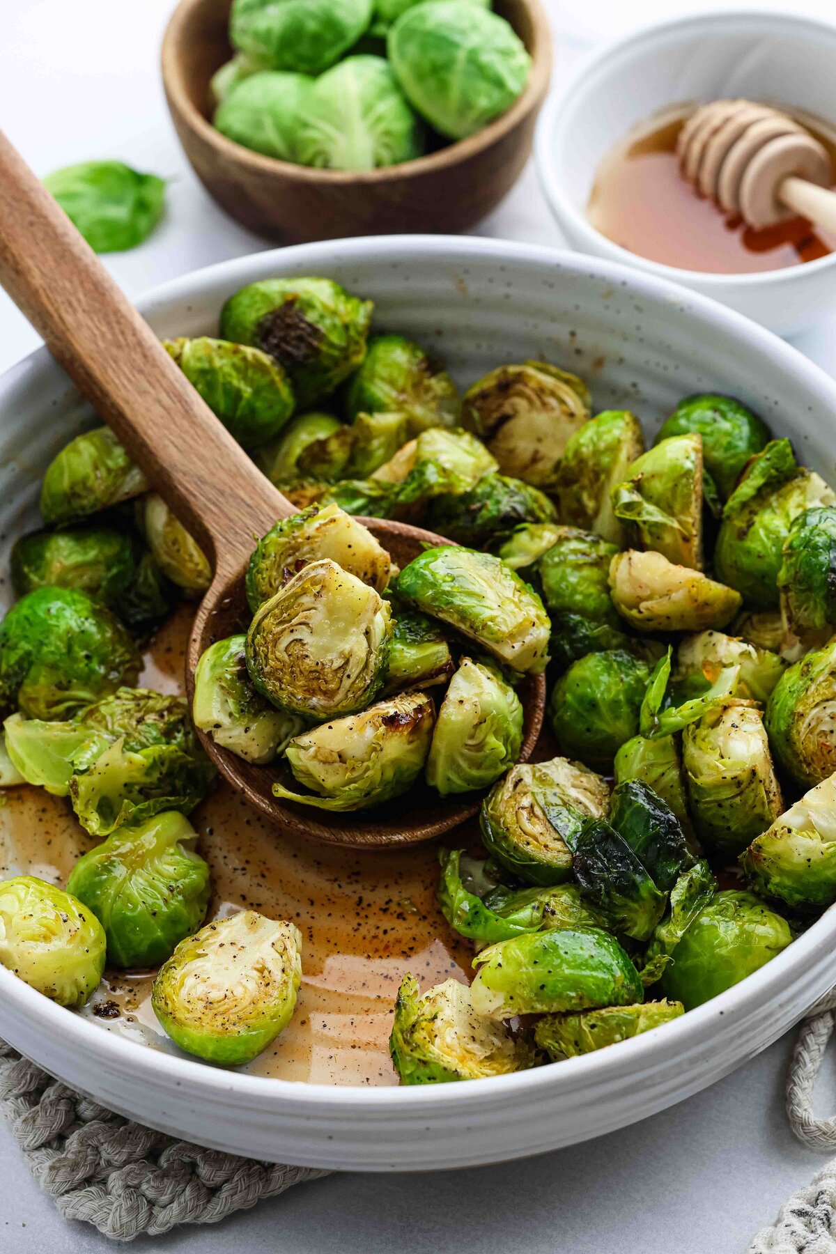 Honey Siracha Brussel Sprouts-6