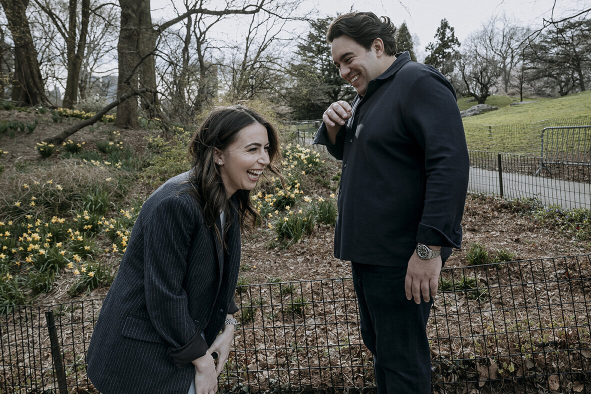 Mira Park Photography NY based wedding photographer Wedding proposal and engagement portrait in Central Park, NY