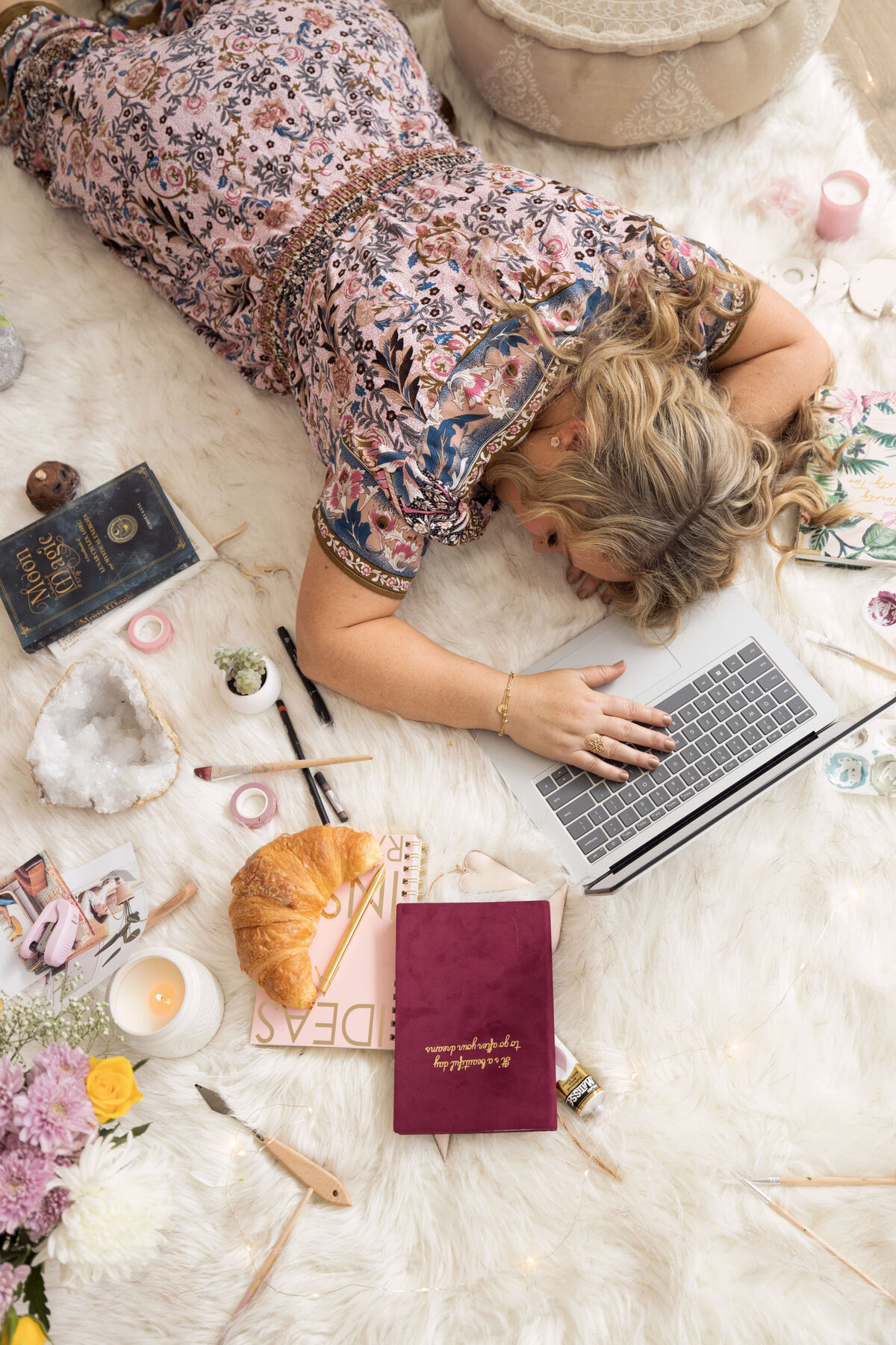 exhausted-laying-on-laptop