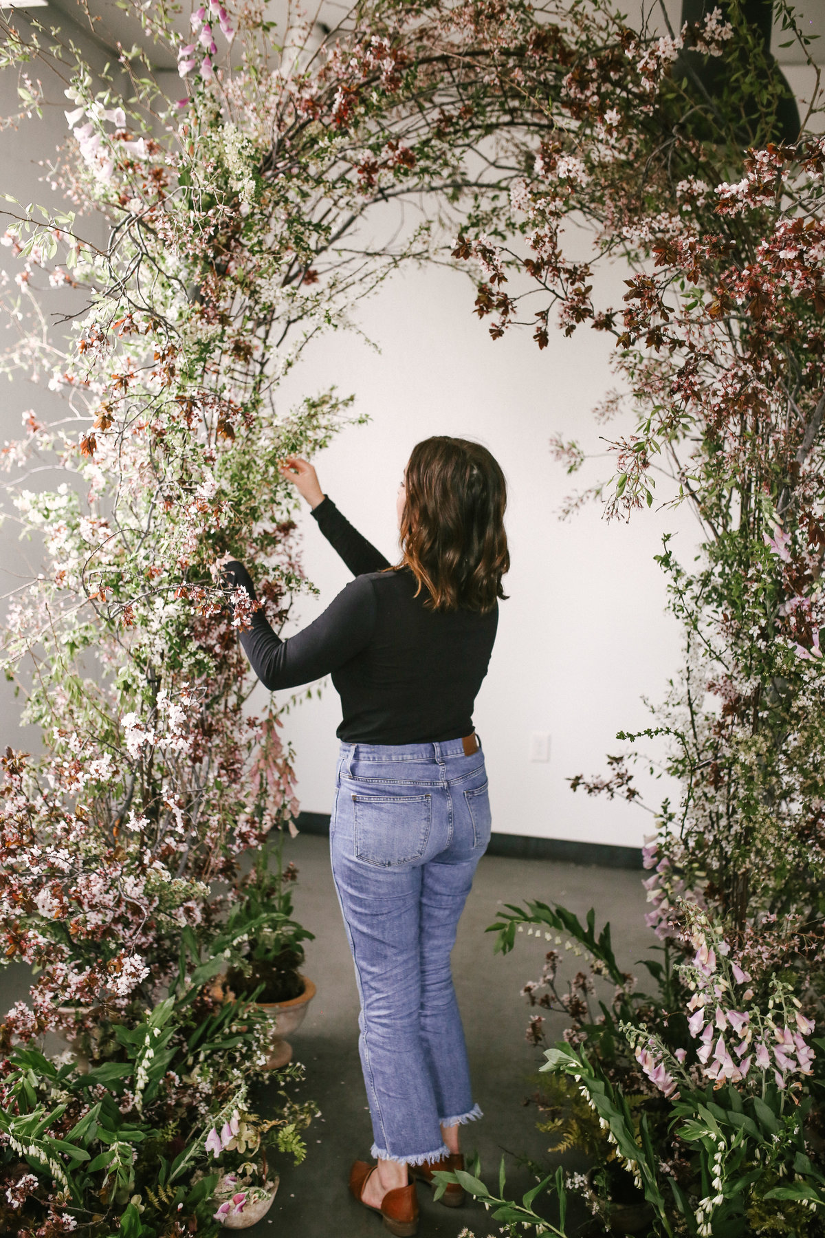 Bay Area Floral Designer Flower Girl Em