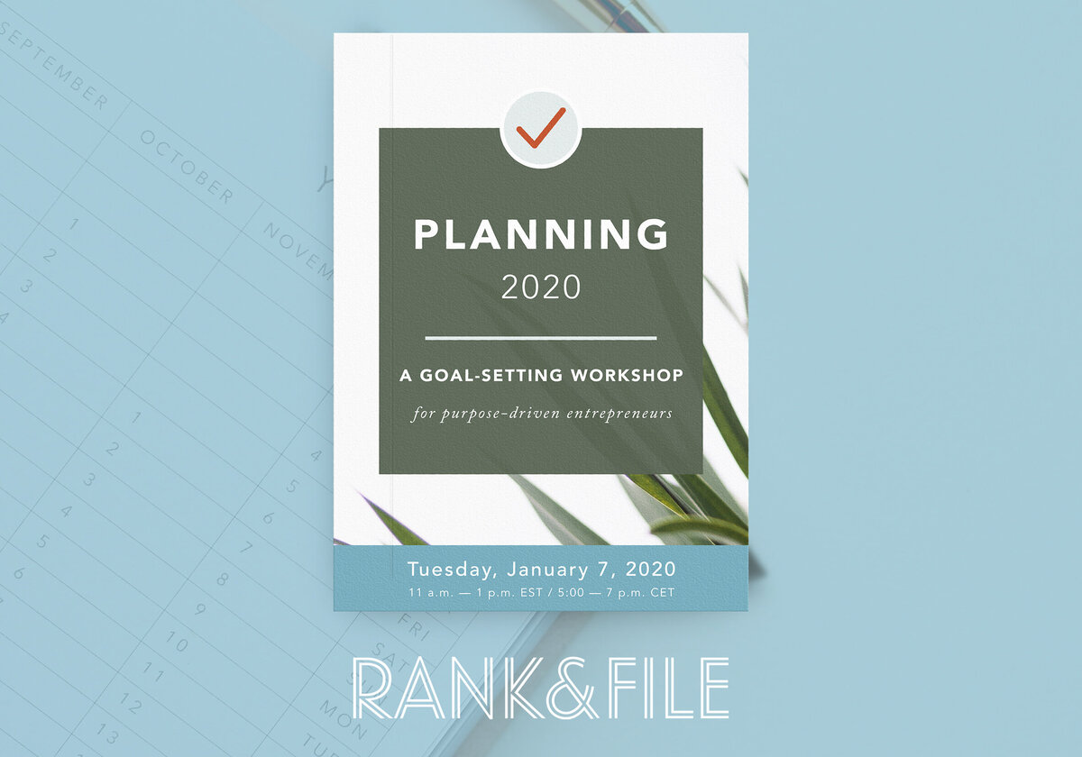 Planning 2020 A Goal Setting Workshop Artwork Long