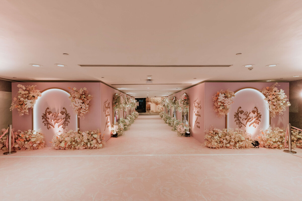 Hong Kong Convention Centre Wedding Decor