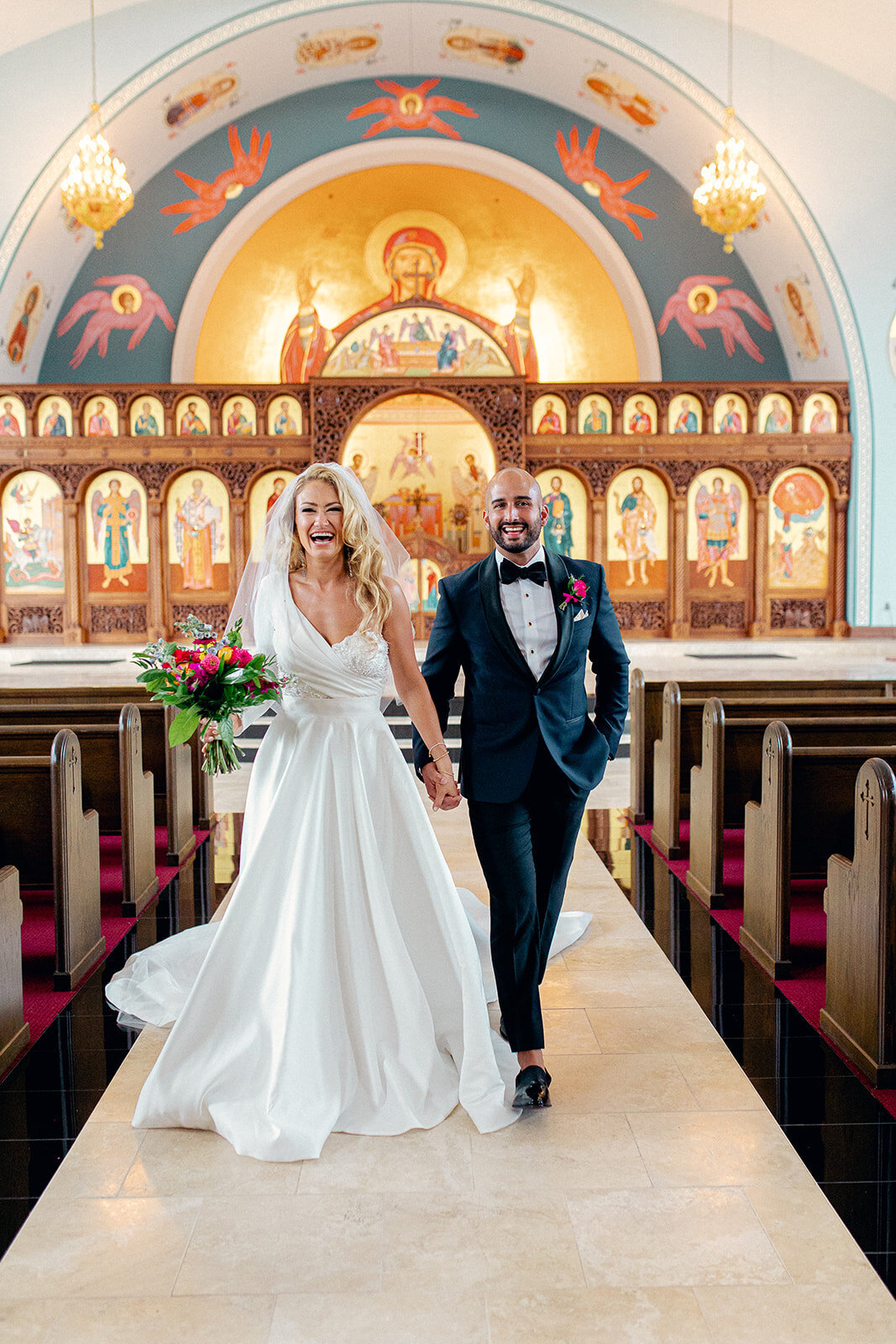 orthodox grand rapids michigan wedding photographer_Newlyweds-5