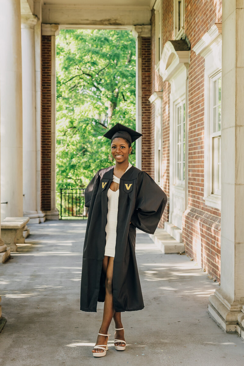 Graduation photos at Vanderbilt University's Wyatt Center in Nashville, TN
