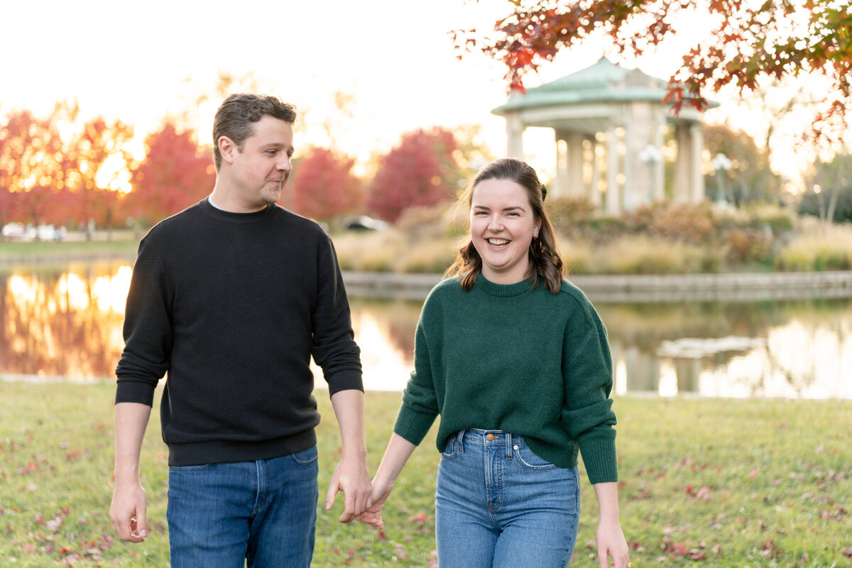 Forest Park Fall Engagement Photographer-15