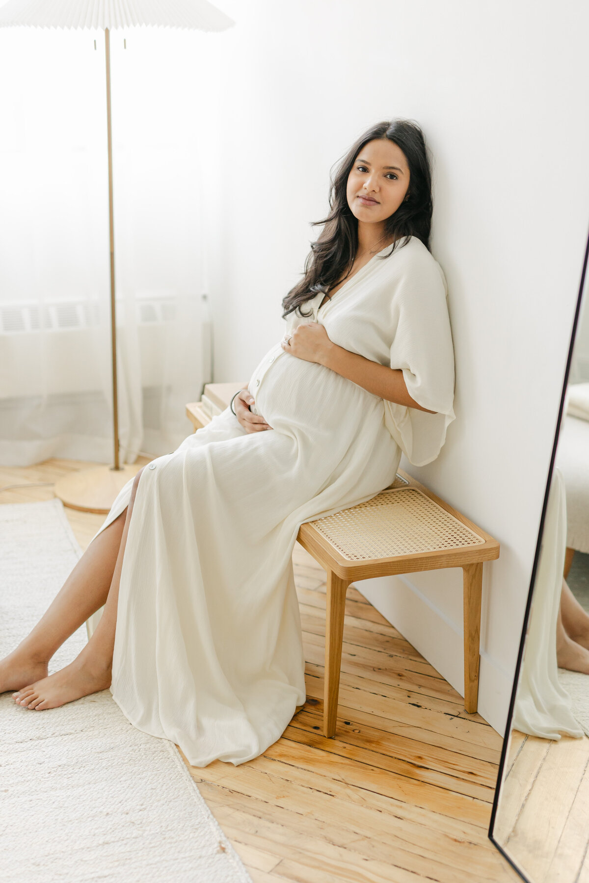 studio shoot by Toronto Maternity Photographer
