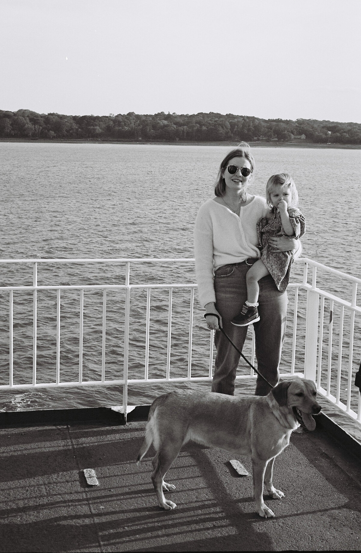The Isle of Wight ferry on 35mm film