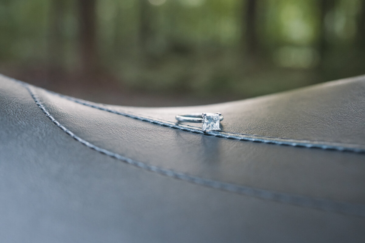 Ring on a Bike Seat 
