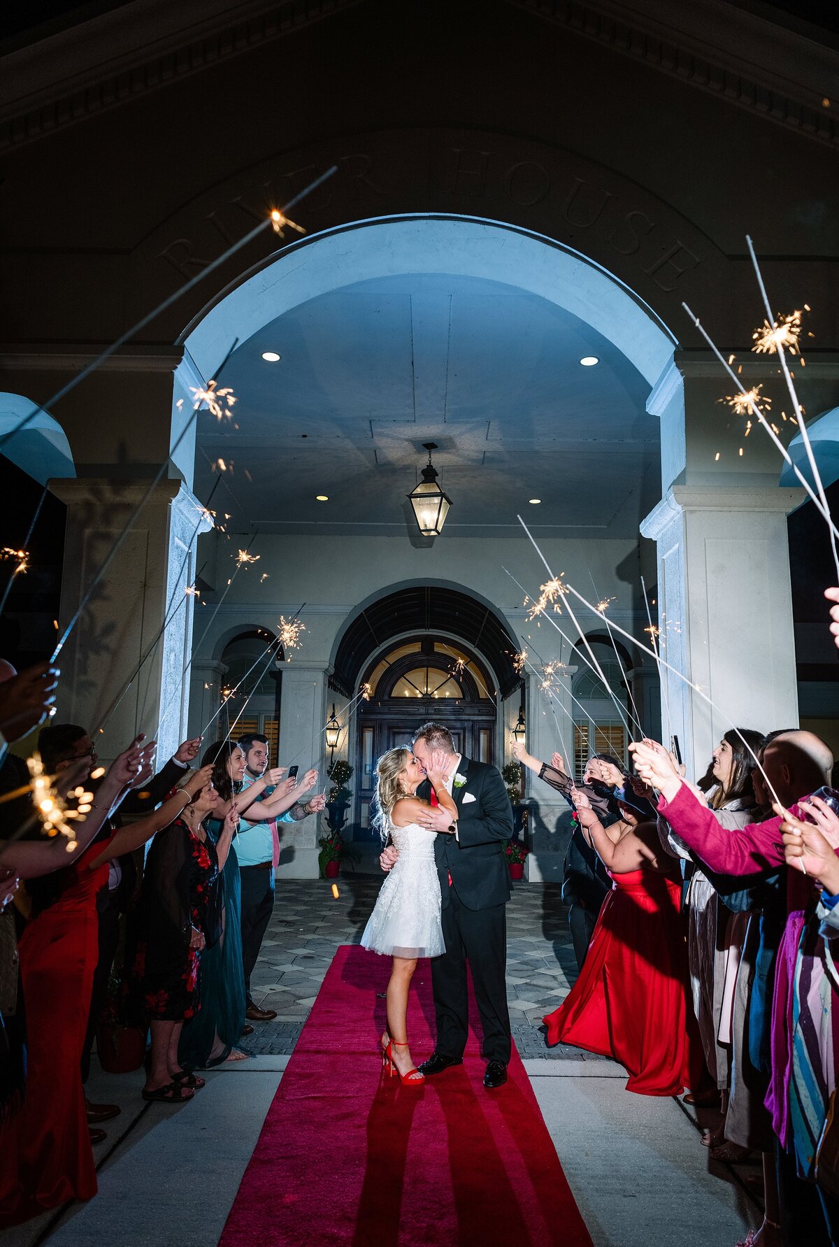 Sparkler Exit | The Riverhouse St. Augustine | Chynna Pacheco Photography-20