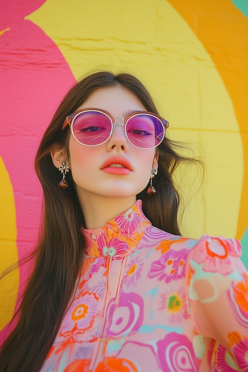 Vibrant Fashion Portrait (2)