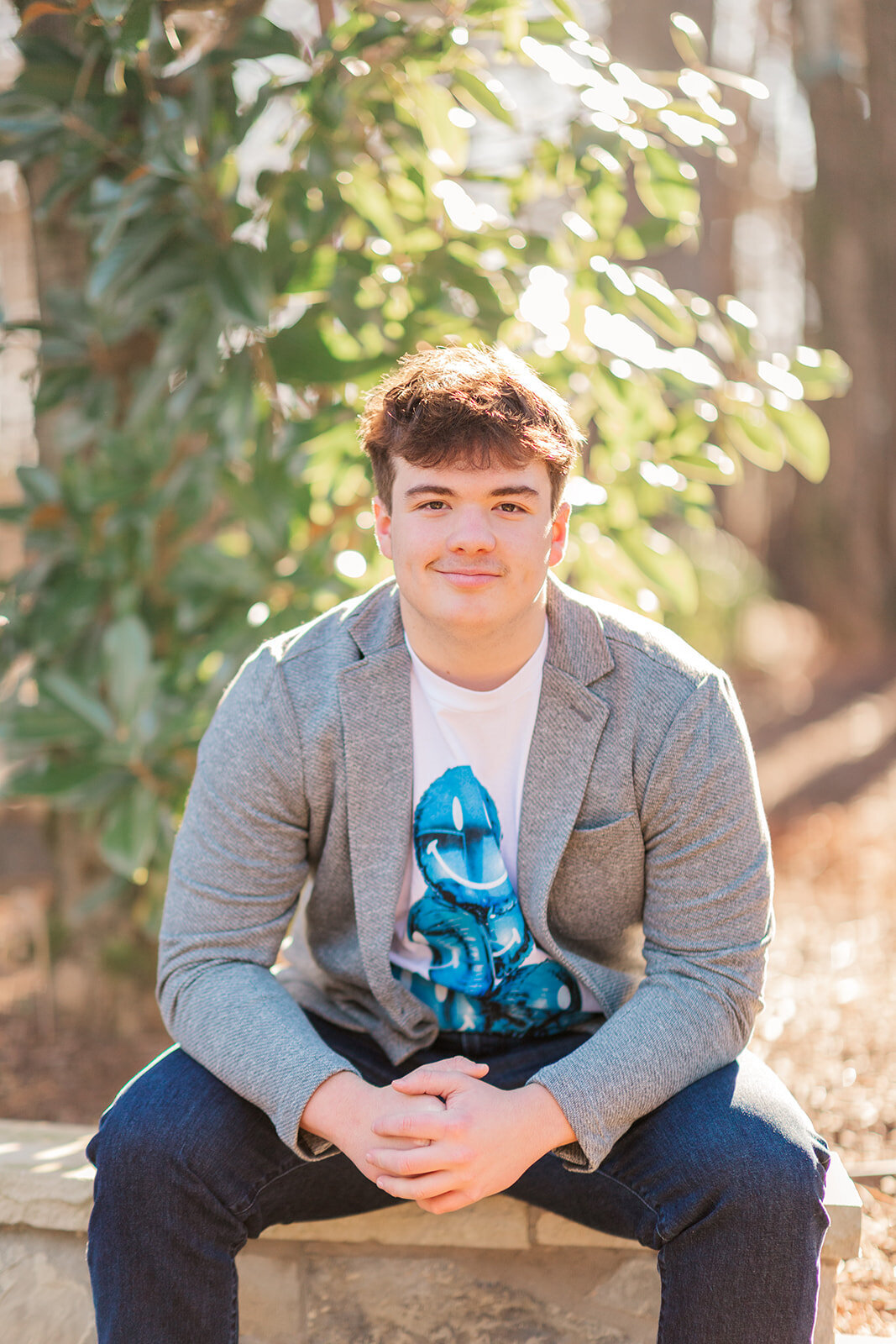 Personalized senior session by Statesville family photographer