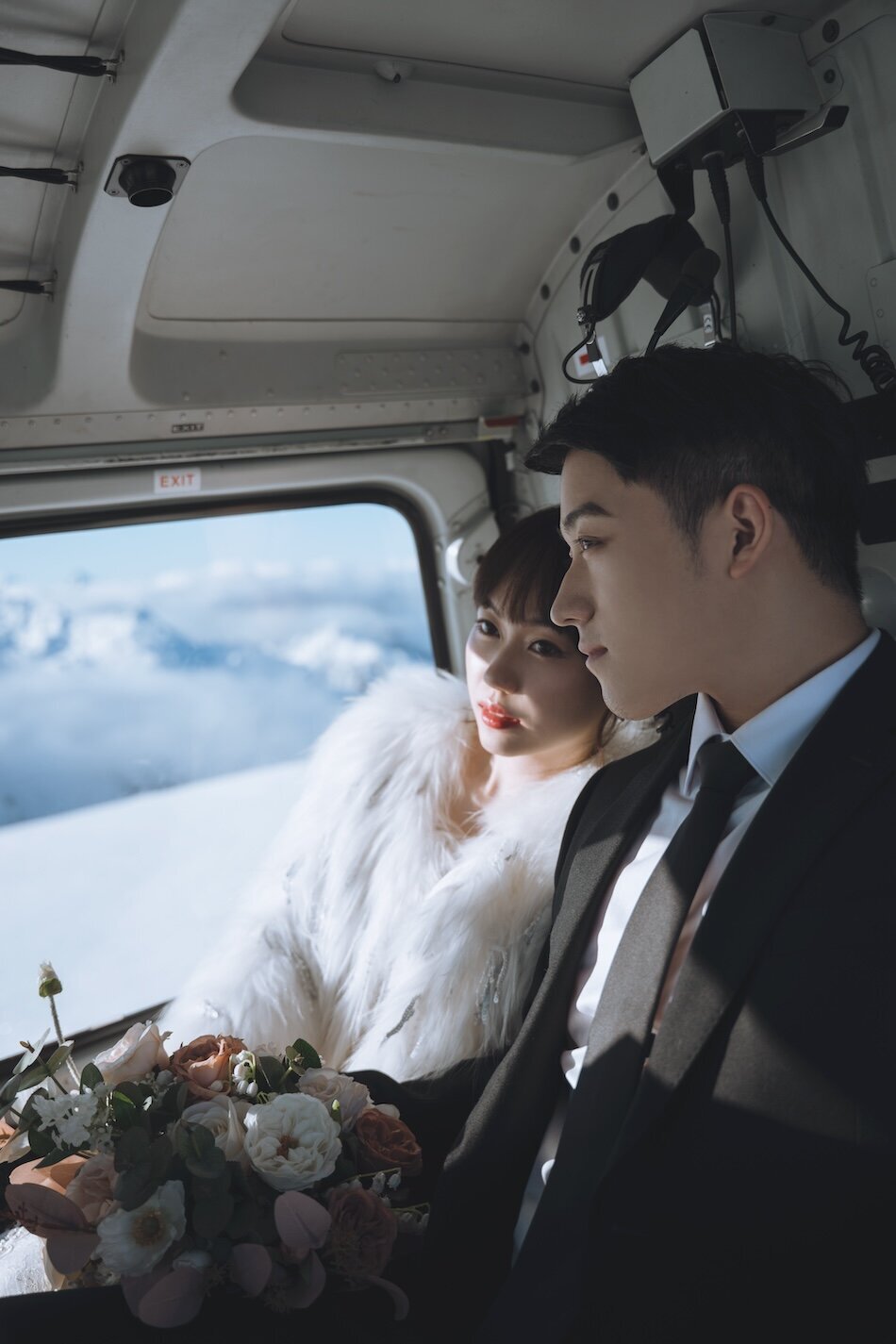Elopement photoshoot, Stoneridge Estate, Queenstown.