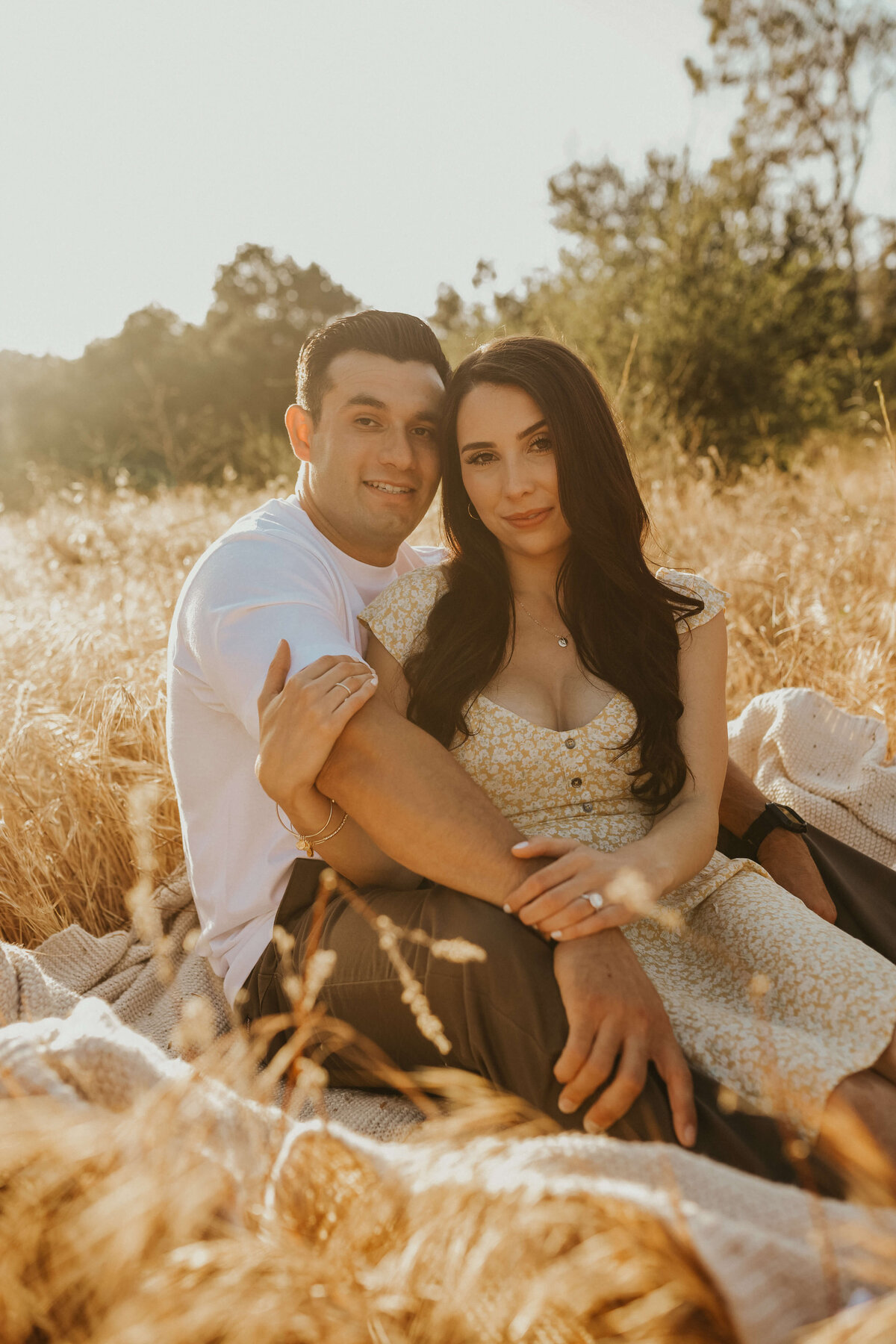 sunset-golden-hour-couple-engagement-cali