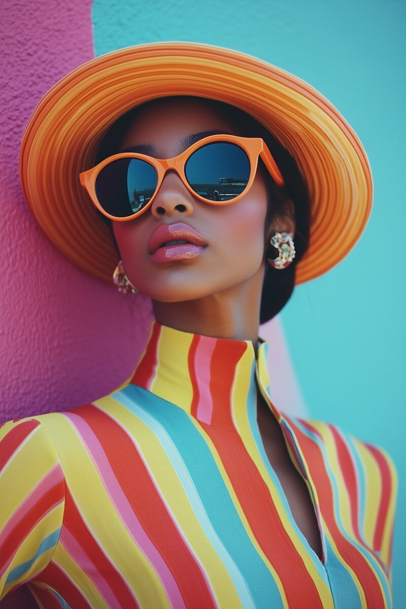 Vibrant Fashion Portrait (1)