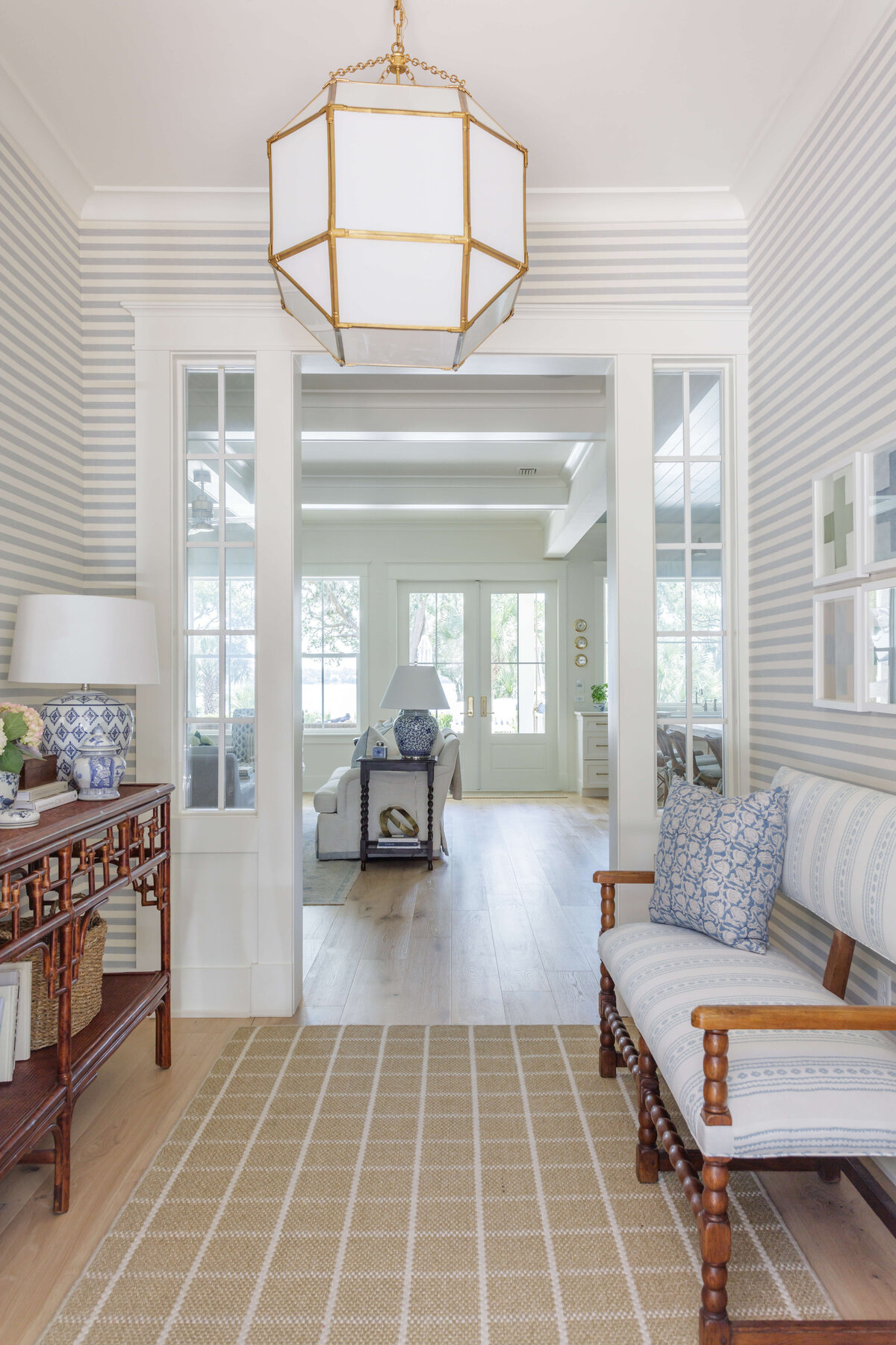 Lola Interiors Amelia Island Entryway